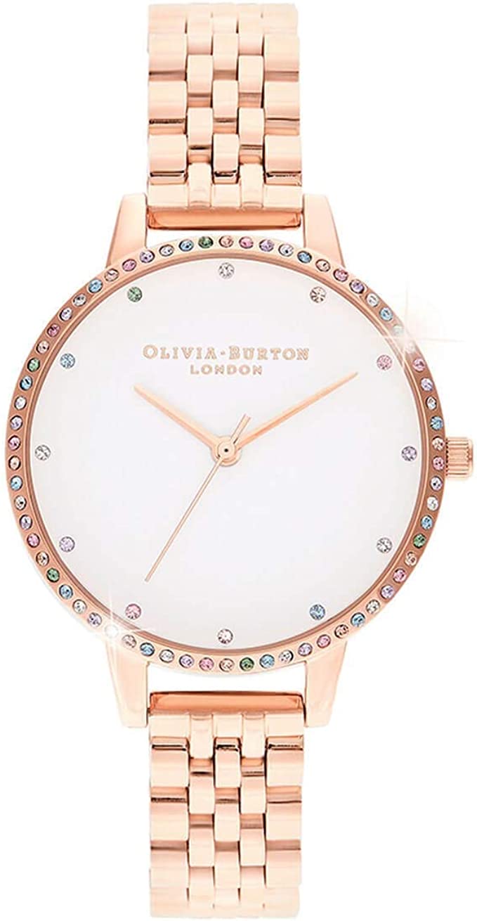 Reloj Olivia Burton dorado Rainbow