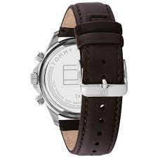 Reloj de hombre Miles multifunción de piel marrón