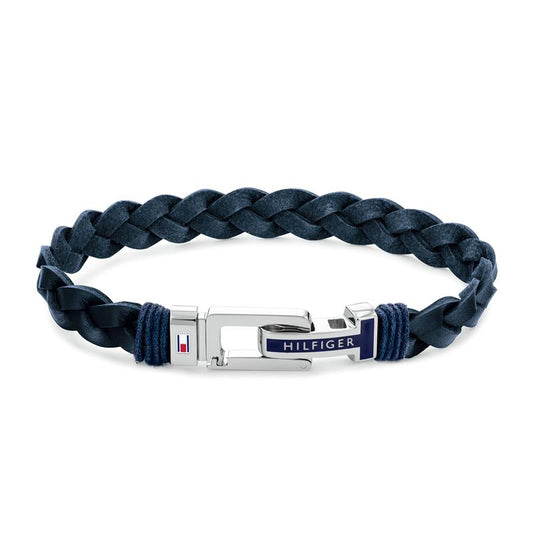 Pulsera hombre Tommy Hilfiger cuero  trenzado