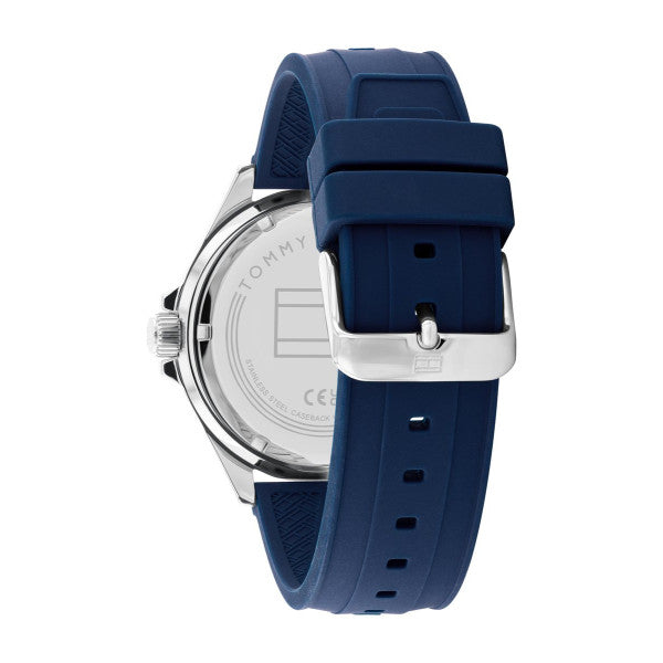 Reloj de hombre Logan de silicona azul